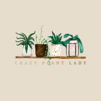 Crazy Plant Lady - Tote Bag Design