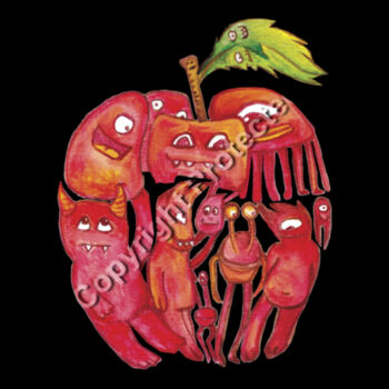 Apple Monsters - C-Force Kids Unisex Classic Tee Design