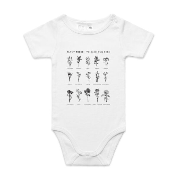 Flowers for Bees - AS Colour Organic Infant Mini-Me One-Piece Thumbnail