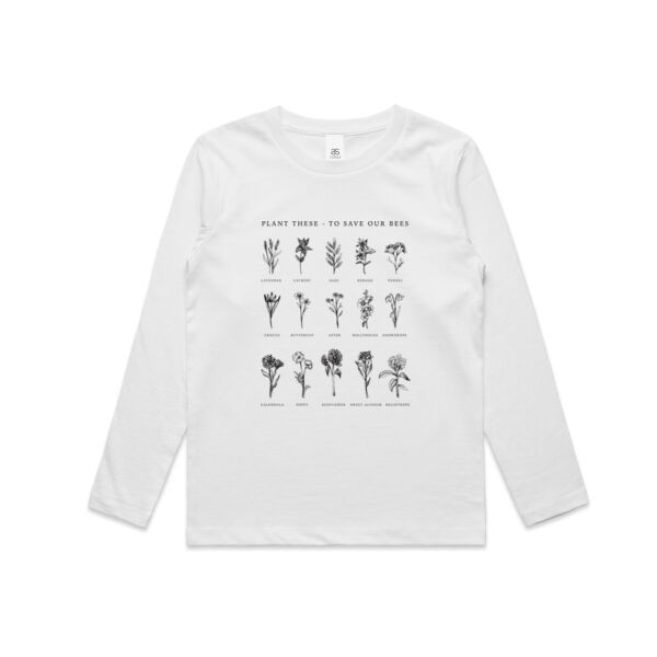 Flowers for Bees - AS Colour Kids Longsleeve Tee Thumbnail