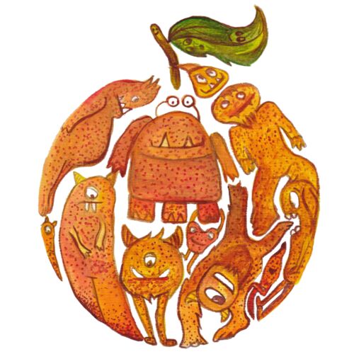 monster orange Thumbnail