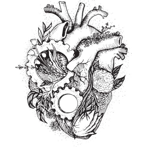 I Heart Nature Black Thumbnail